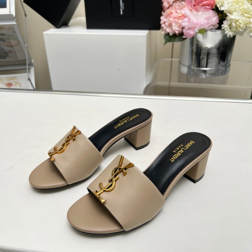 Wholesale Yves Saint Laurent YSL Slippers For Women #1211092 $100.00 USD, Wholesale Quality Replica Yves Saint Laurent YSL Slippers