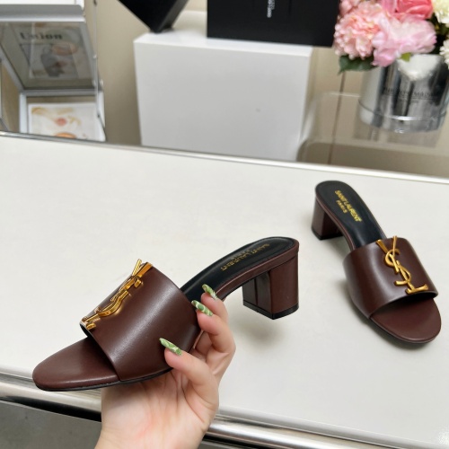 Replica Yves Saint Laurent YSL Slippers For Women #1211094 $100.00 USD for Wholesale