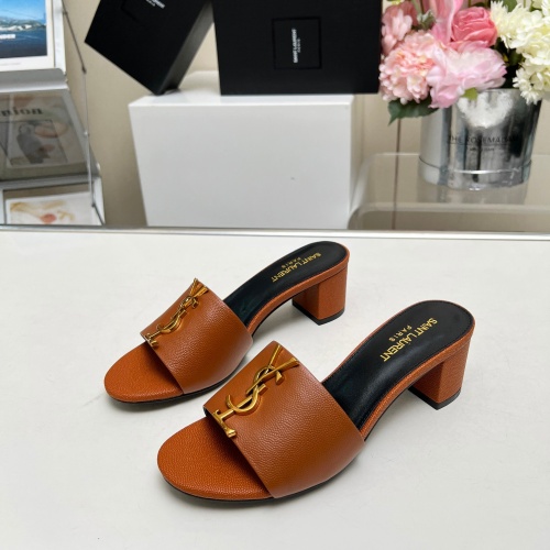 Wholesale Yves Saint Laurent YSL Slippers For Women #1211098 $100.00 USD, Wholesale Quality Replica Yves Saint Laurent YSL Slippers