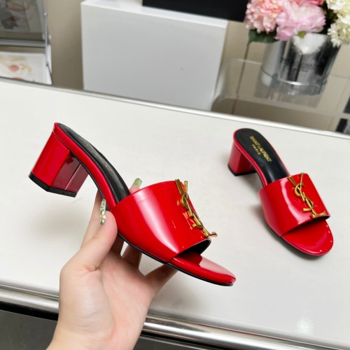 Replica Yves Saint Laurent YSL Slippers For Women #1211107 $100.00 USD for Wholesale