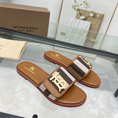 Wholesale Burberry Slippers For Women #1211122 $82.00 USD, Wholesale Quality Replica Burberry Slippers