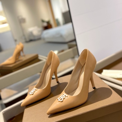 Wholesale Burberry High-Heeled Shoes For Women #1211144 $122.00 USD, Wholesale Quality Replica Burberry High-Heeled Shoes