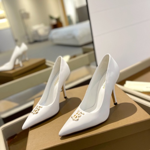 Wholesale Burberry High-Heeled Shoes For Women #1211145 $122.00 USD, Wholesale Quality Replica Burberry High-Heeled Shoes