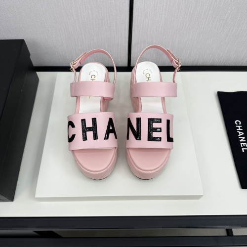 Replica Chanel Sandal For Women #1211184 $98.00 USD for Wholesale