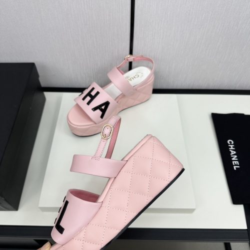 Replica Chanel Sandal For Women #1211184 $98.00 USD for Wholesale