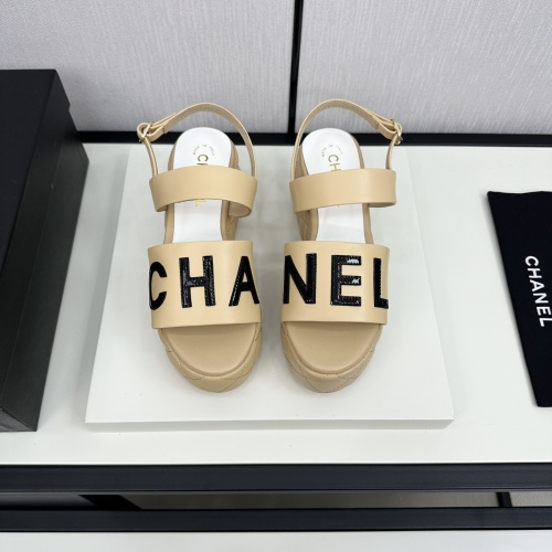 Replica Chanel Sandal For Women #1211185 $98.00 USD for Wholesale