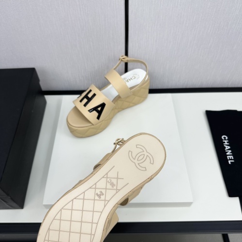 Replica Chanel Sandal For Women #1211185 $98.00 USD for Wholesale