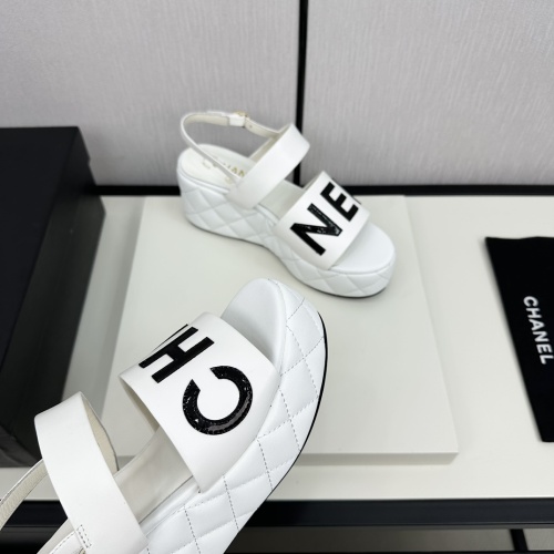 Replica Chanel Sandal For Women #1211186 $98.00 USD for Wholesale