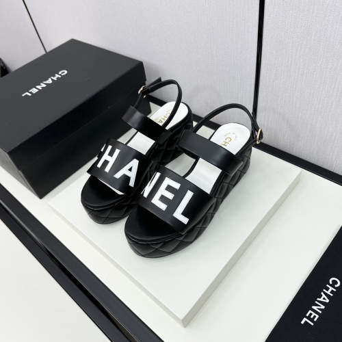 Wholesale Chanel Sandal For Women #1211187 $98.00 USD, Wholesale Quality Replica Chanel Sandal