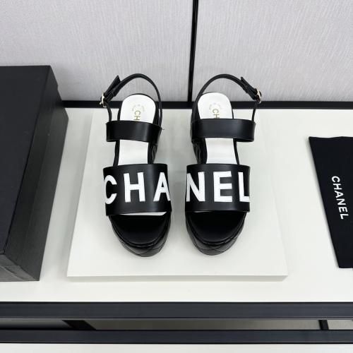 Replica Chanel Sandal For Women #1211187 $98.00 USD for Wholesale