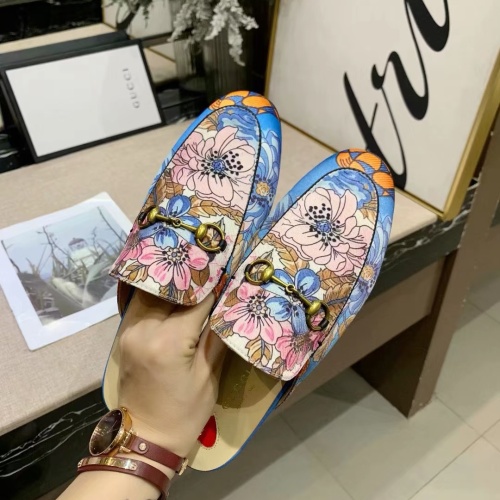 Replica Gucci Slippers For Women #1211233 $72.00 USD for Wholesale