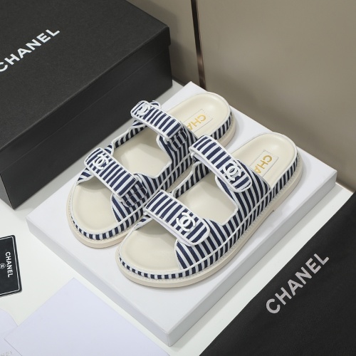 Wholesale Chanel Slippers For Women #1211235 $88.00 USD, Wholesale Quality Replica Chanel Slippers