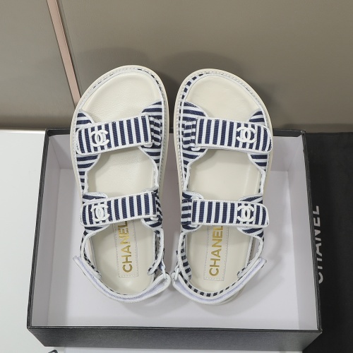 Replica Chanel Sandal For Women #1211240 $88.00 USD for Wholesale