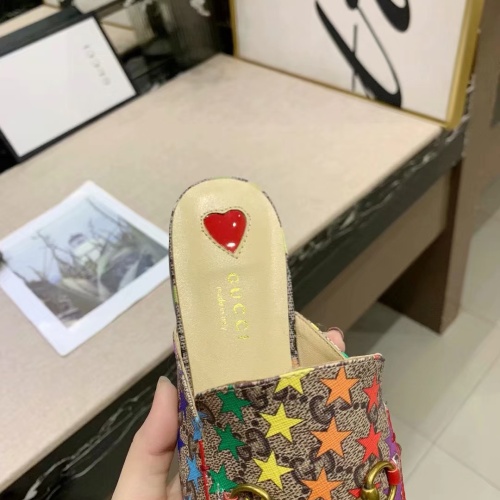 Replica Gucci Slippers For Women #1211250 $72.00 USD for Wholesale