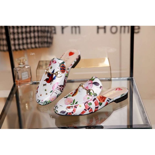 Wholesale Gucci Slippers For Women #1211255 $72.00 USD, Wholesale Quality Replica Gucci Slippers