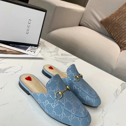 Replica Gucci Slippers For Women #1211266 $72.00 USD for Wholesale