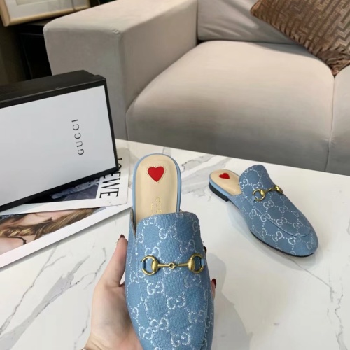 Replica Gucci Slippers For Women #1211266 $72.00 USD for Wholesale