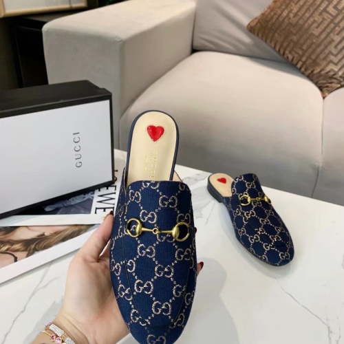 Replica Gucci Slippers For Women #1211268 $72.00 USD for Wholesale