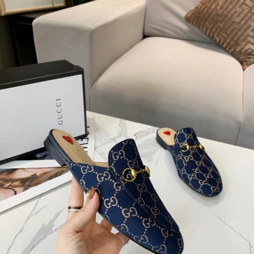 Replica Gucci Slippers For Women #1211268 $72.00 USD for Wholesale