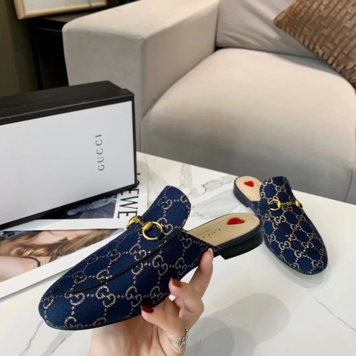 Replica Gucci Slippers For Women #1211268 $72.00 USD for Wholesale