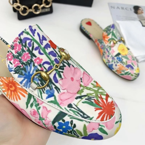 Replica Gucci Slippers For Women #1211274 $76.00 USD for Wholesale