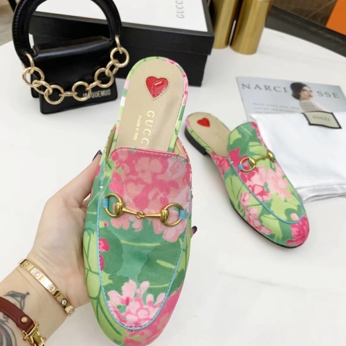 Replica Gucci Slippers For Women #1211275 $76.00 USD for Wholesale