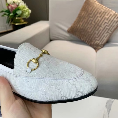 Replica Gucci Oxfords Shoes For Women #1211283 $80.00 USD for Wholesale