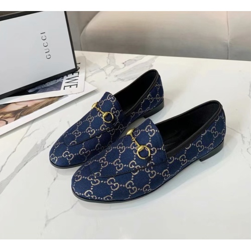 Wholesale Gucci Oxfords Shoes For Women #1211288 $80.00 USD, Wholesale Quality Replica Gucci Oxfords Shoes