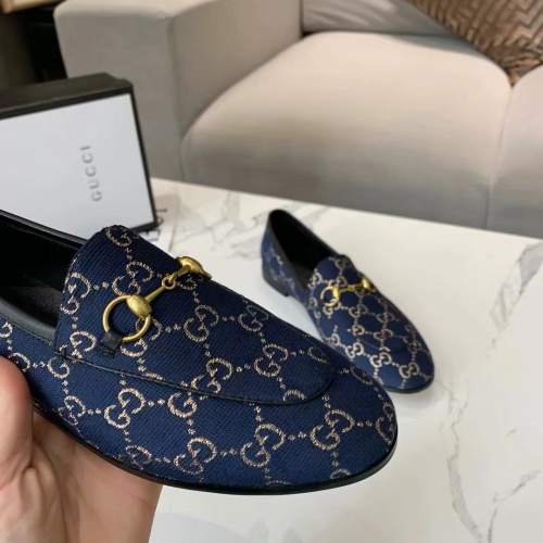 Replica Gucci Oxfords Shoes For Women #1211288 $80.00 USD for Wholesale