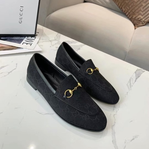 Wholesale Gucci Oxfords Shoes For Women #1211292 $80.00 USD, Wholesale Quality Replica Gucci Oxfords Shoes