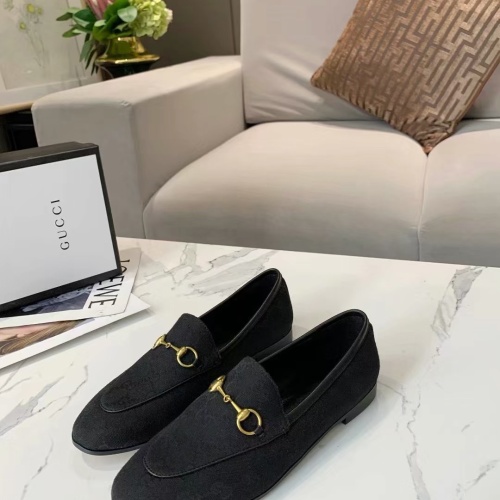 Replica Gucci Oxfords Shoes For Women #1211292 $80.00 USD for Wholesale