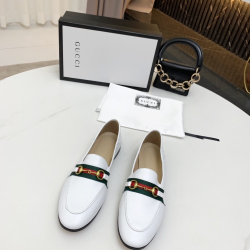 Replica Gucci Oxfords Shoes For Women #1211294 $82.00 USD for Wholesale