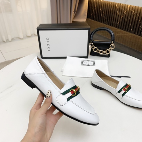 Replica Gucci Oxfords Shoes For Men #1211295 $82.00 USD for Wholesale