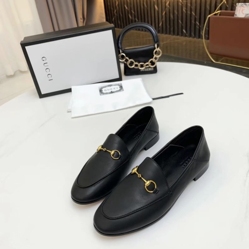 Wholesale Gucci Oxfords Shoes For Women #1211296 $80.00 USD, Wholesale Quality Replica Gucci Oxfords Shoes