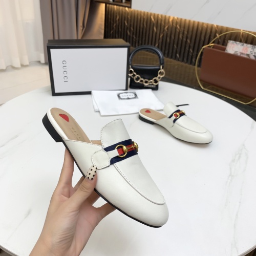 Replica Gucci Slippers For Women #1211300 $72.00 USD for Wholesale