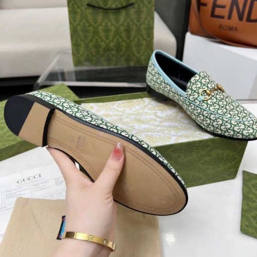 Replica Gucci Oxfords Shoes For Women #1211349 $98.00 USD for Wholesale