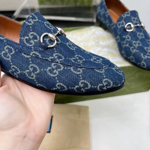 Replica Gucci Oxfords Shoes For Women #1211351 $98.00 USD for Wholesale