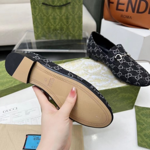 Replica Gucci Oxfords Shoes For Women #1211353 $98.00 USD for Wholesale