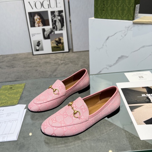 Replica Gucci Oxfords Shoes For Women #1211358 $96.00 USD for Wholesale