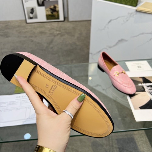 Replica Gucci Oxfords Shoes For Women #1211358 $96.00 USD for Wholesale