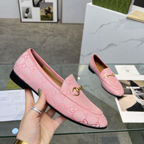 Replica Gucci Oxfords Shoes For Women #1211358 $96.00 USD for Wholesale