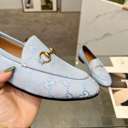 Replica Gucci Oxfords Shoes For Women #1211359 $96.00 USD for Wholesale