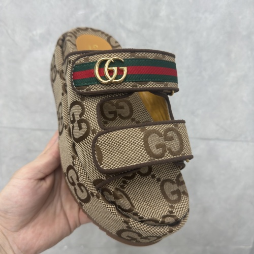 Replica Gucci Slippers For Women #1211376 $88.00 USD for Wholesale