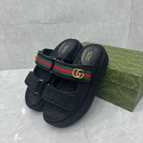 Wholesale Gucci Slippers For Women #1211384 $88.00 USD, Wholesale Quality Replica Gucci Slippers