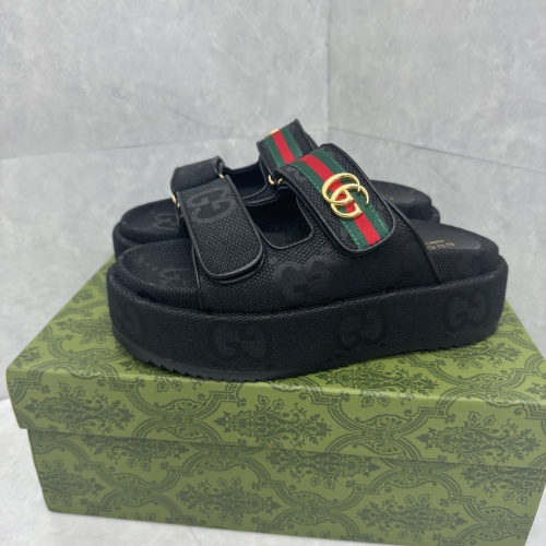 Replica Gucci Slippers For Women #1211384 $88.00 USD for Wholesale