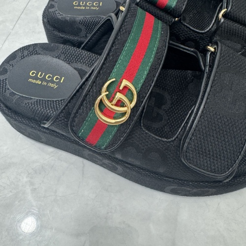 Replica Gucci Slippers For Women #1211384 $88.00 USD for Wholesale