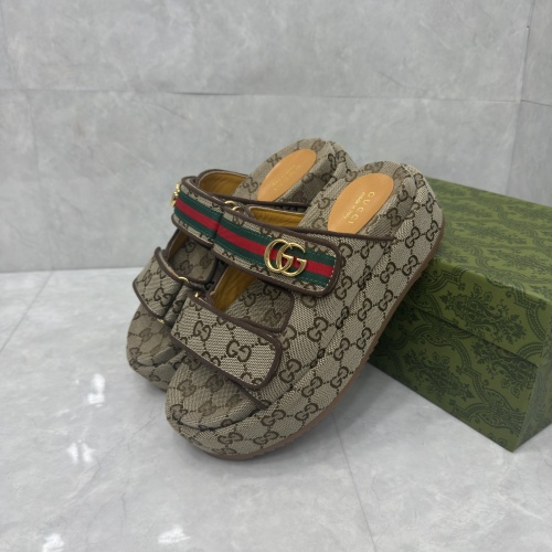 Wholesale Gucci Slippers For Women #1211386 $88.00 USD, Wholesale Quality Replica Gucci Slippers