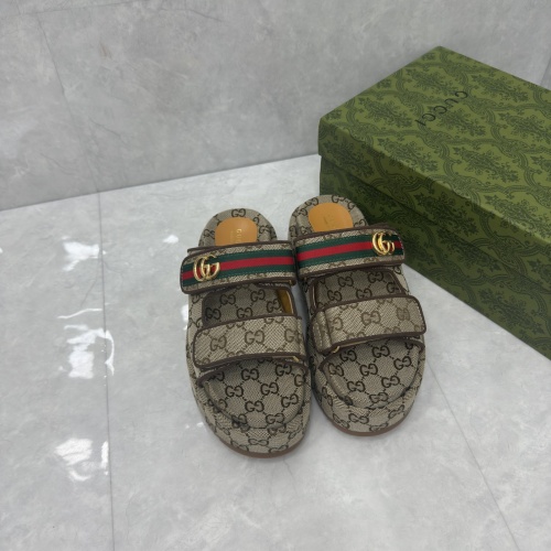 Replica Gucci Slippers For Women #1211386 $88.00 USD for Wholesale