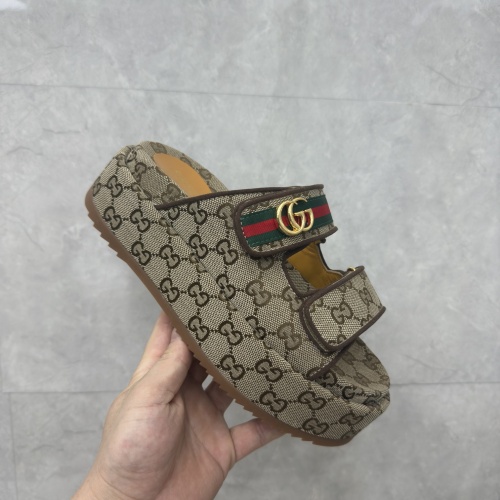 Replica Gucci Slippers For Women #1211386 $88.00 USD for Wholesale