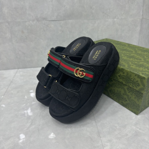 Wholesale Gucci Slippers For Women #1211387 $88.00 USD, Wholesale Quality Replica Gucci Slippers